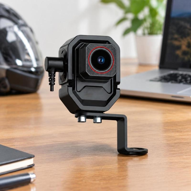 Ride Recording Camera for Motorcycles, ATVs, and Electric 2-Wheelers with 2-Megapixel Sensor and Wide Road View