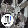 10pcs Car Detailing Brush Set Car Cleaning Brushes Sponges Towels for Car Air Vents Rim Cleaning Dirt Dust Clean Wash Tool