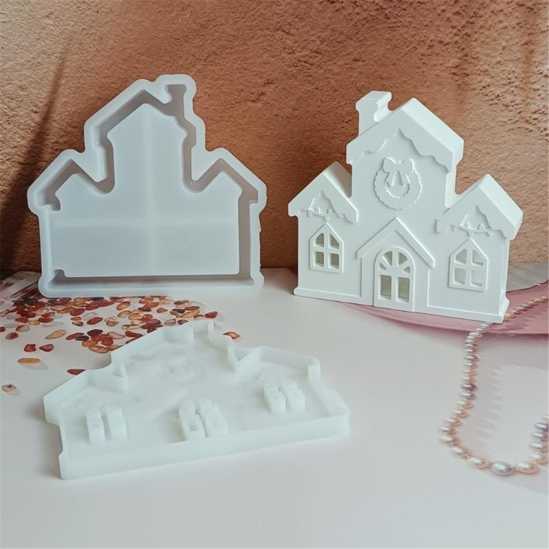 Sada silikonových forem na sněhový dům potravinářské kvality pro rodinné tvoření a kreativní umělecké návrhy