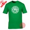 Dharma Initiative Swan Logo T-shirt Lost Tv Series Retro Coolness Summer Breathable Camisetas Nostalgia Retro Street Fashion Top