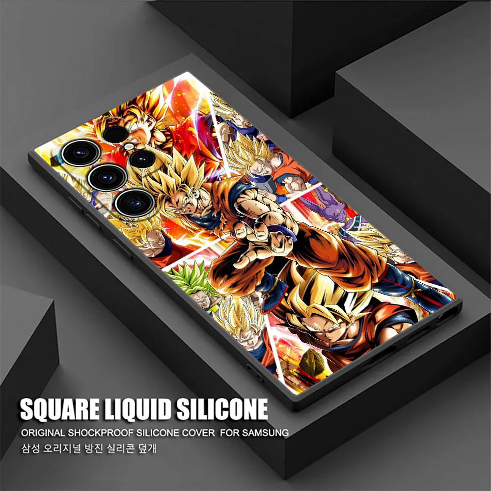 Dragons Ball Son Goku Phone Case For Samsung Galaxy S25 S24 S23 S20 S21 FE S26 S22 Ultra 5G S26 Plus S25FE Soft Silicone Cover