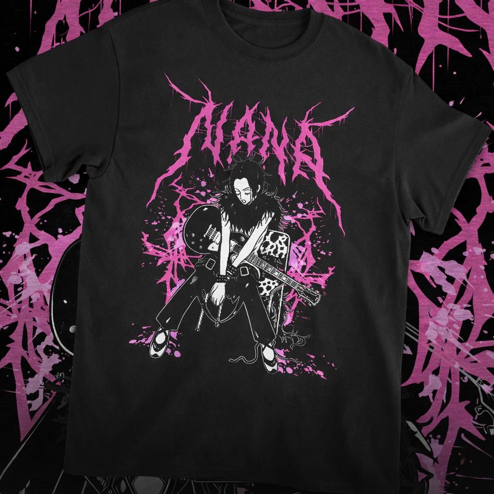 Nana Rosa Anime Unisexga Tshirt Black S 4xl Gift For Friends S