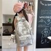 Preppy Schoolbag Women's Large Capacity Backpack Lightweight Backpack