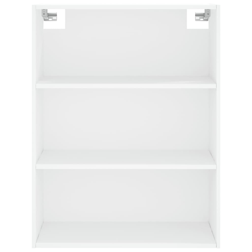Vidaxl Display Cabinet, White, 69.5X34X180 Cm, Wood-Based Material