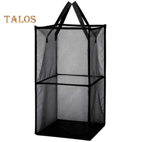 

Корзина для белья, складная, экономящая место, складная, удобная, для грязной одежды, сумка для игрушек, принадлежности для ванной комнаты Dual Layer чёрный