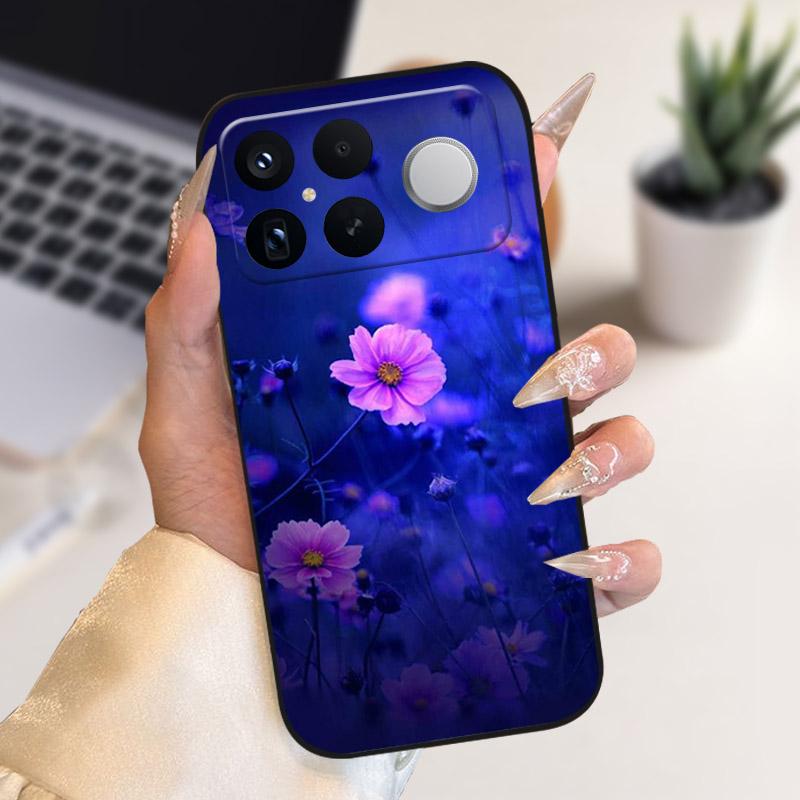 Etui do POCO F8 Ultra Modne Odporne na Wstrząsy Pokrowiec na Telefon Silikonowe Miękkie Zderzak TPU Dla Xiaomi POCO F8Ultra Powłoka Fundas Kreskówka Capa