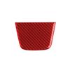 Bright Red Carbon Fiber Car Front Dashboard Center Sticker For Camaro 16 17 18