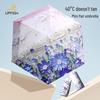 Nanqiao Mini Flat Six-Fold Sun/Rain Umbrella