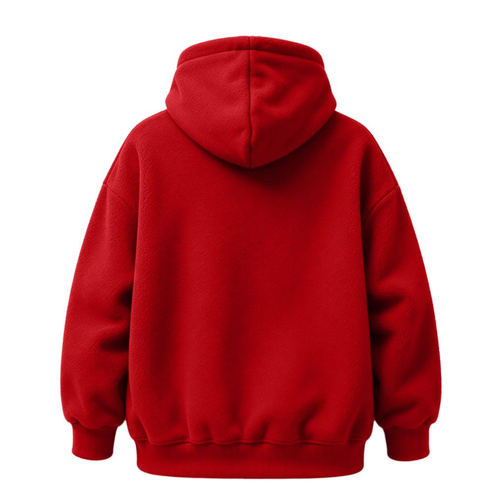 Felpa con cappuccio unisex alla moda a maniche lunghe con tasca per cane, felpa calda casual larga per l'uso quotidiano