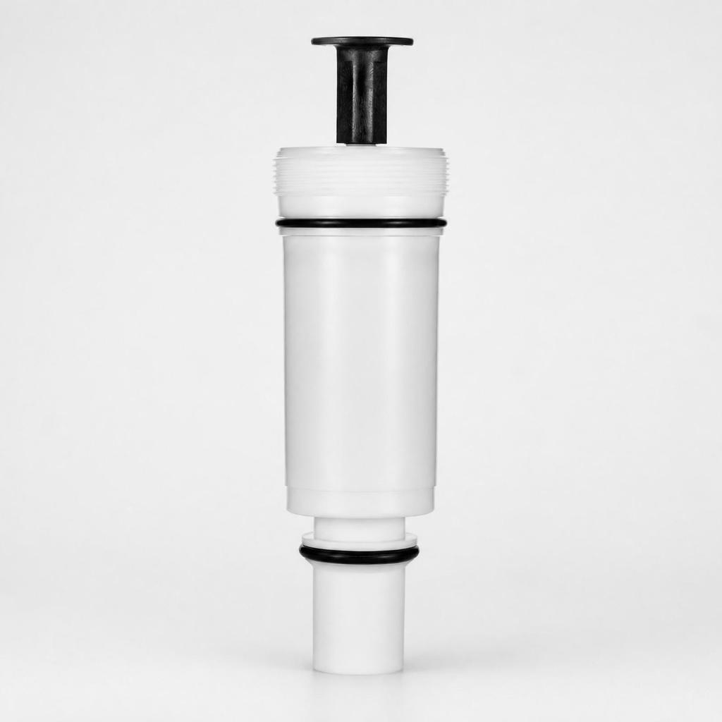 Flush Port Assembly Toilet Tank with Push Button Leak-Resistant for