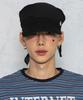GLACK Gc079 Floppy Cotton Bandana Cap (Black)