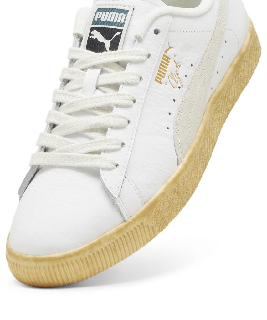 Puma Clyde Vintage - Puma White:Light Straw:Warm White / 394687-04