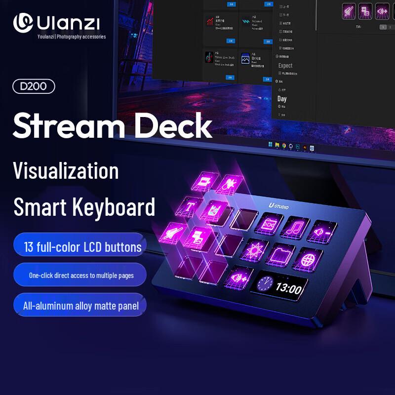 

Ulanzi Stream Deck Визуальная консоль управления