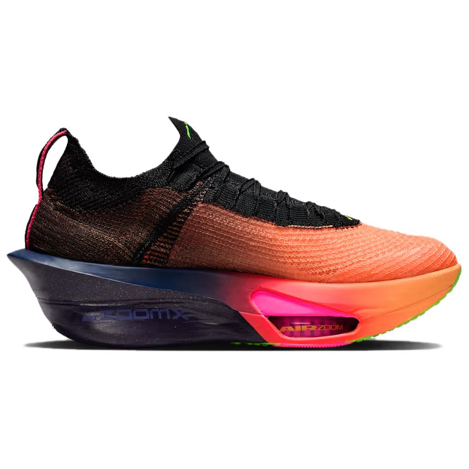 Nike Air Zoom Alphafly Next% 3 Prodyšné a pružné běžecké boty Dámské Černá Oranžová IO9559-800