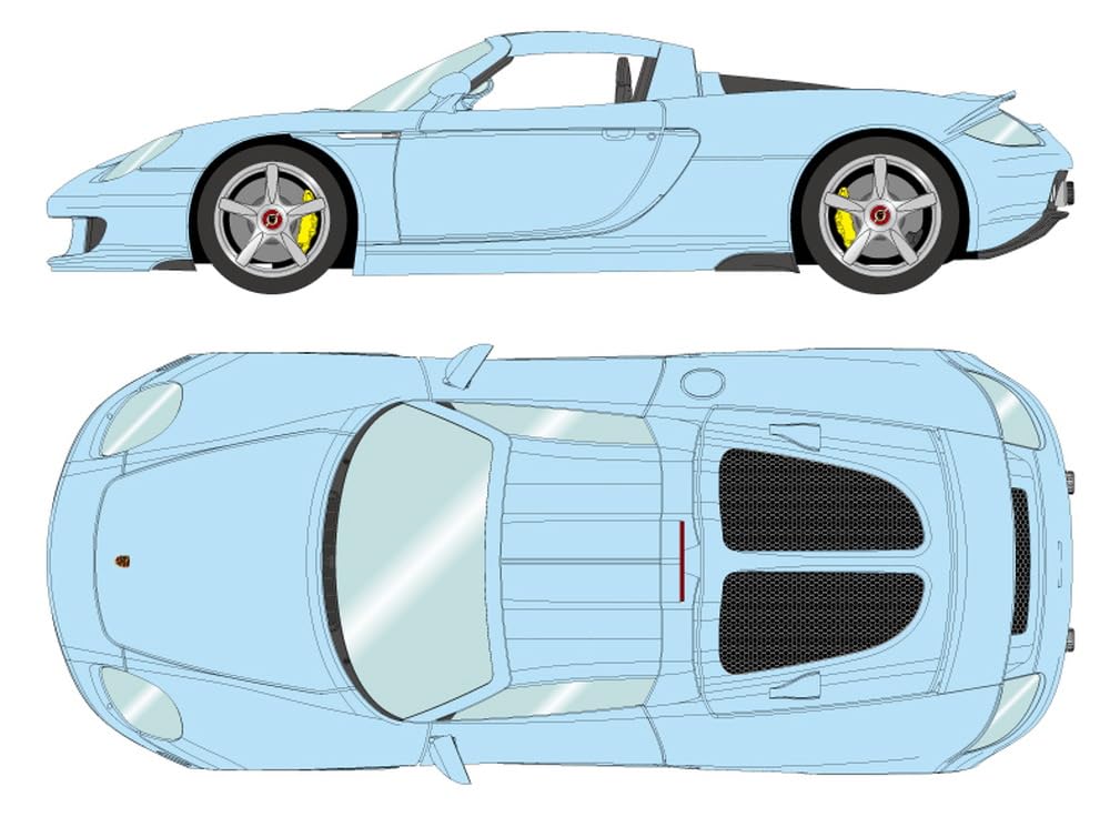

EIDOLON COLLECTION Porsche Carrera GT 2004 Gulf Blue Finished Product 1/43