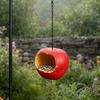 Fruchtform Hängender Vogelfutterspender, Außen Harz Frucht Vogel Futterspender Schale, Wetterfeste Vogel Futterstation für Außen Garten Terrasse Hof