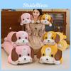 Plush Dog Printed Toy Cartoon Stuffed Animal Doll Decoration Kids Gift Cute