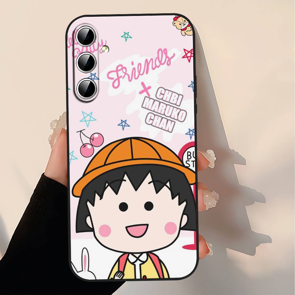 Chibi Maruko Chan Phone Case For Samsung Galaxy S21 S22 S23 S24ULTRA S25ULTRA FE Ultra Plus5G A52S S26 Soft Cover