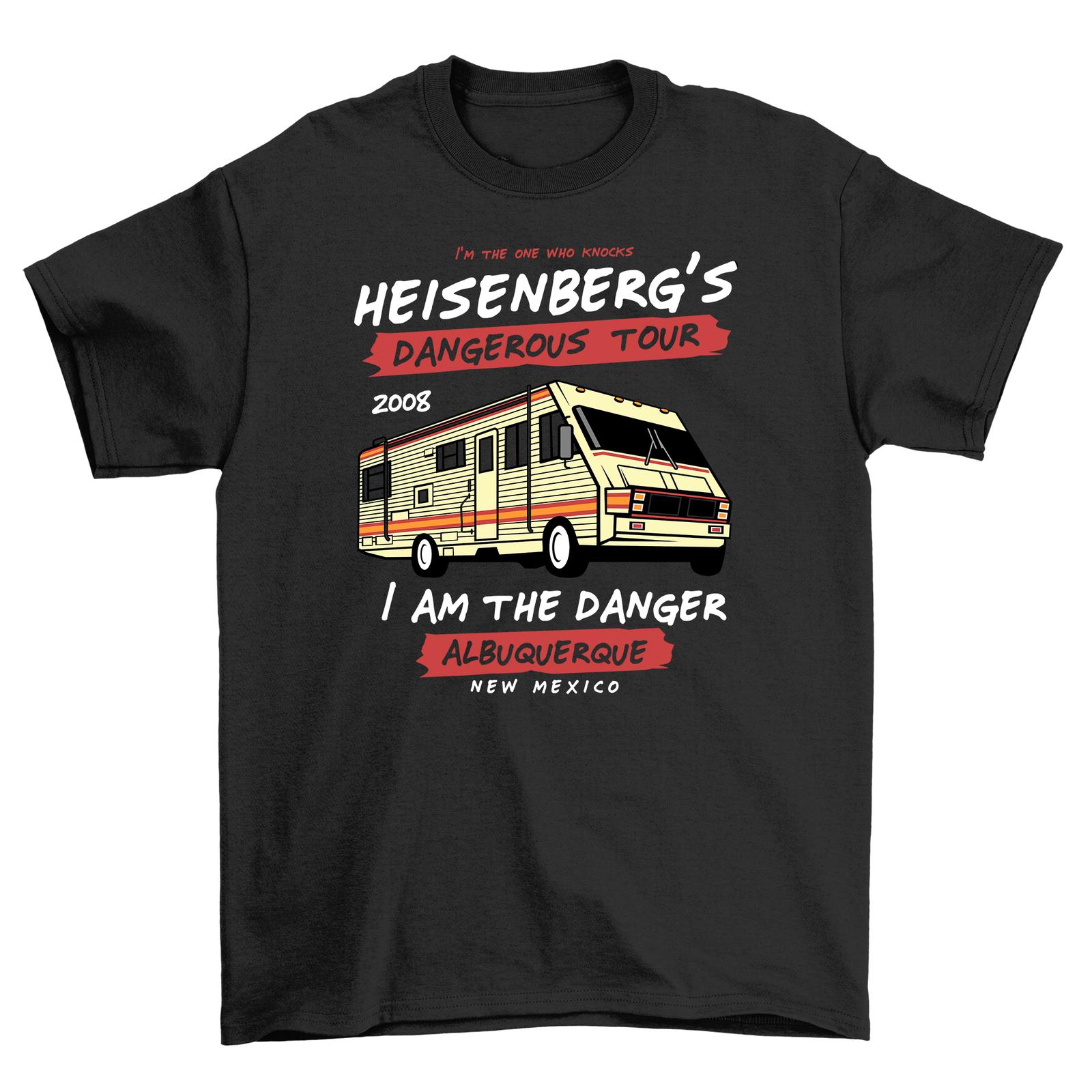 

RV: The Dangerous Tour T-Shirt Mens Womens Tees Top - Funny Adventure Tee for Explorers! 100% Cotto L
