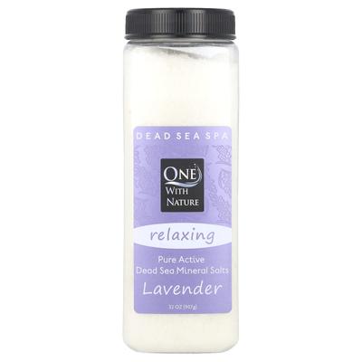 Dead Sea Spa, Mineral Salt, Relaxing, Lavender, 907G(32Oz)
