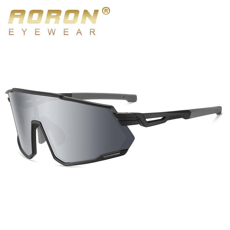 Big Frame Skiing Sunglasses Outdoor Colorful Photochromic Polarized Glasses Sports Cycling Driving Windproof Goggles GZW