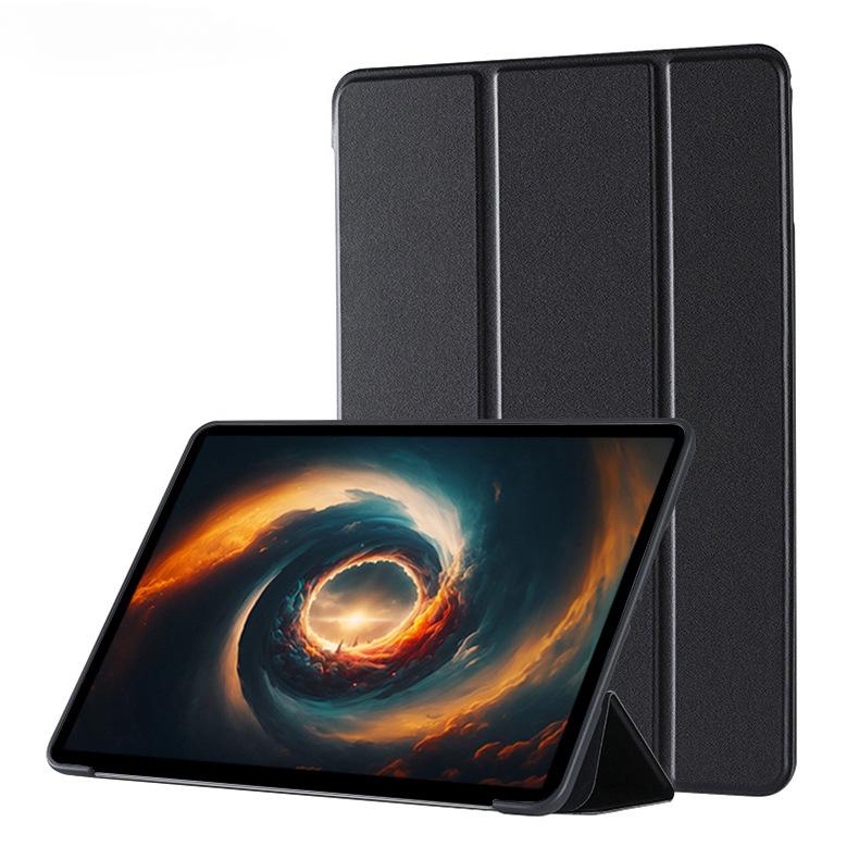 For Lenovo Xiaoxin Pad 2024 Case TB331FC 11 Inch Tri-Folding Stand Magnetic Soft TPU Back Cover for Lenovo Tab M11 TB330FU Case