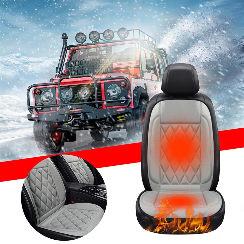 Winter Headting Car Seat Cushion Car Heated Mat 12V Automotive Vehicle Driver Seat Cover with Heater