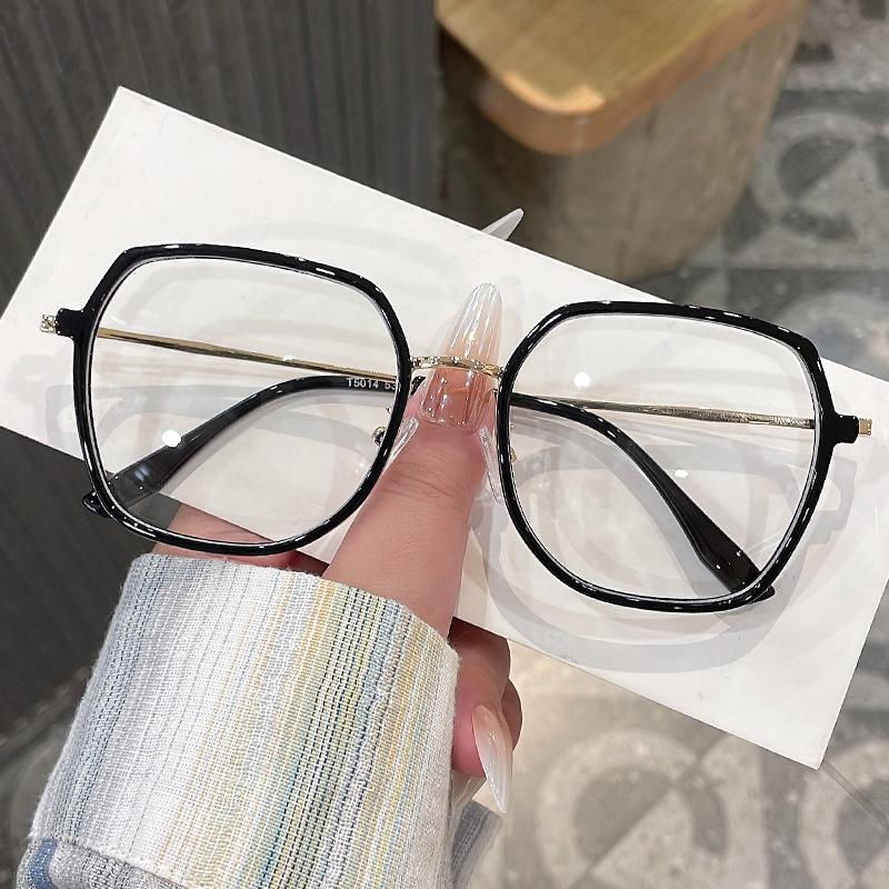 TR90 Material Woman Eyeglass Frames Square Shape Anti Blue Light Men's Glasses Fashion Stylish Woman's Eyeglasses