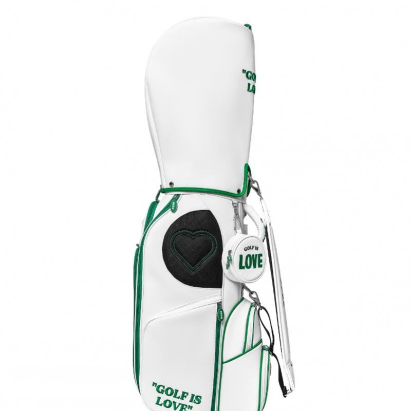 Goxo White Wheel Bag Golf Is Love