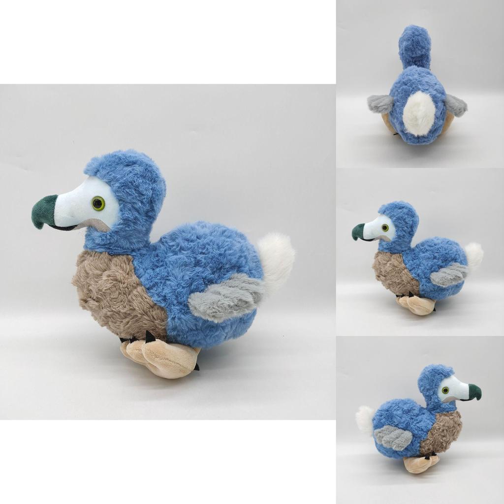 Plushy 23*20cm Dodo Toy Blue Bird Soft Stuffed Doll For Kid Xmas Gift Home Decor
