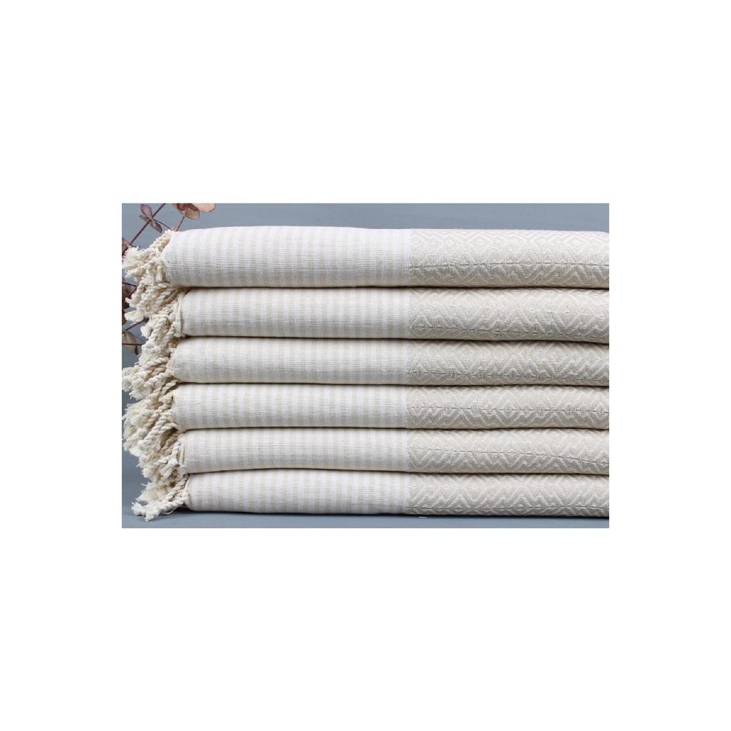 Peshtemal Black 95x190 Cm Cotton Beach Peshtemal Beach Towel