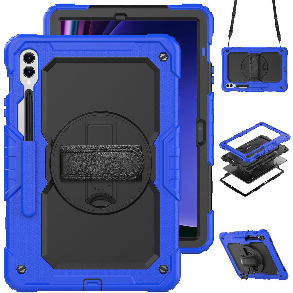 Case For Galaxy Tab S10 Lite S9 FE S8 S7 SM-X400 X406 X520 X526 X510 X516 X710 716 X700 706 T870 876 With Screen Protector Cover