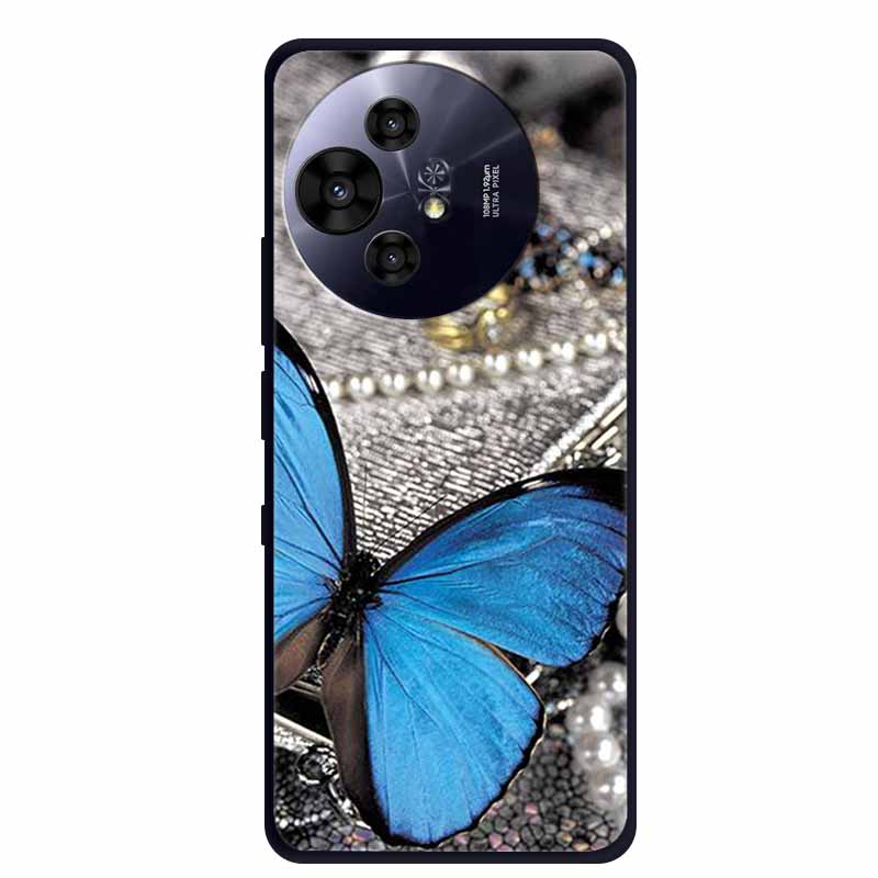For TCL 50 Pro NxtPaper 5G Case Black Silicone Cover for 50 Pro NxtPaper Protective Shell Coque for TCL 50 NxtPaper 5G TPU Cases