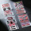For HONDA Reflective Motorcycle Stickers, 3M Safety Warning At Night In the Dark Scooter Helmets