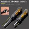 Extension Screwdriver Handle With Adjustable Length From 15cm To 25cm For DIY And Home Repair M4YD