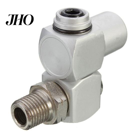 1/4inch Pneumatic Universal 360 Degree Swivel Air Hose Connector Adapter Fit Tool