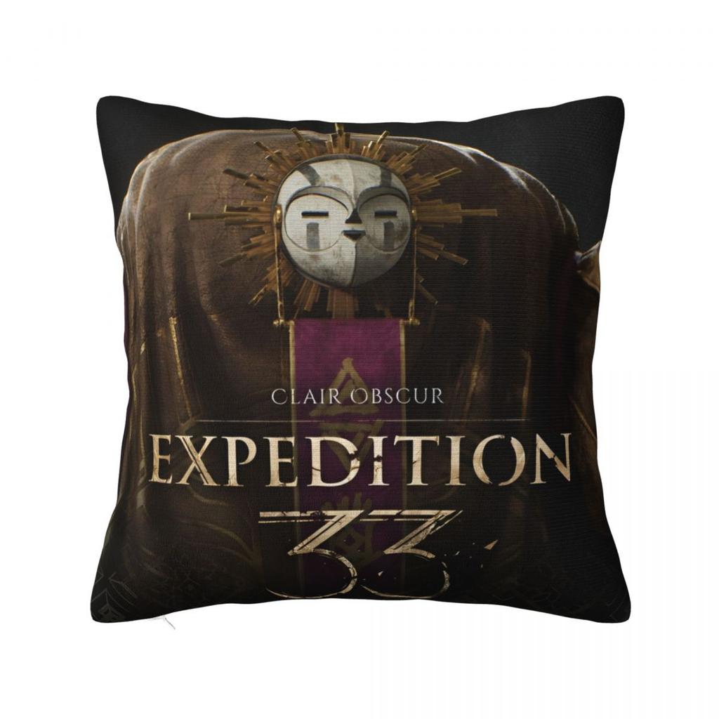 Warm Sofa Expedition 33 Decoration Pillowcases Merch Pillow Covers Zipper Multi Size