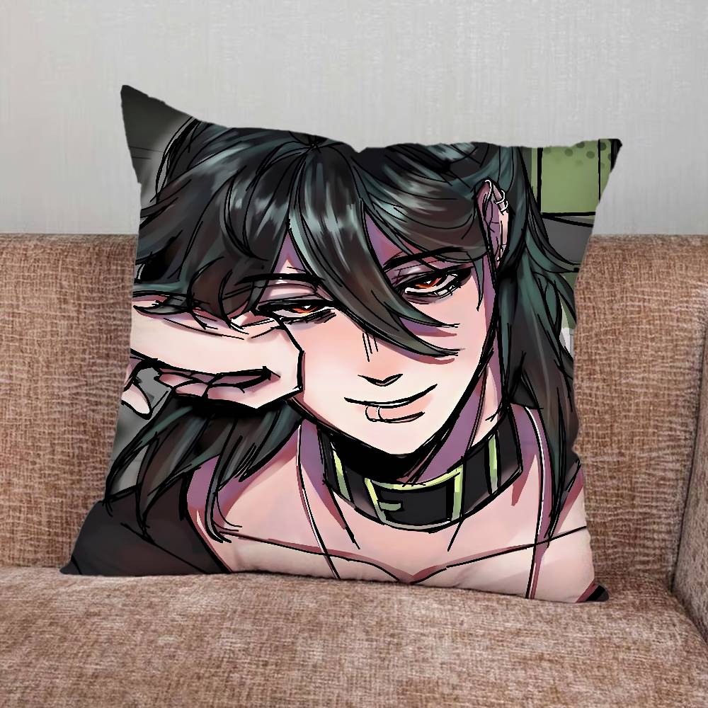 

The Kid At SSol The BBack Novel Pillow Case For Home Bedroom Car Office Decoration Living Room Sofa Cushion Cover Suitable 30x30cm 12x12in