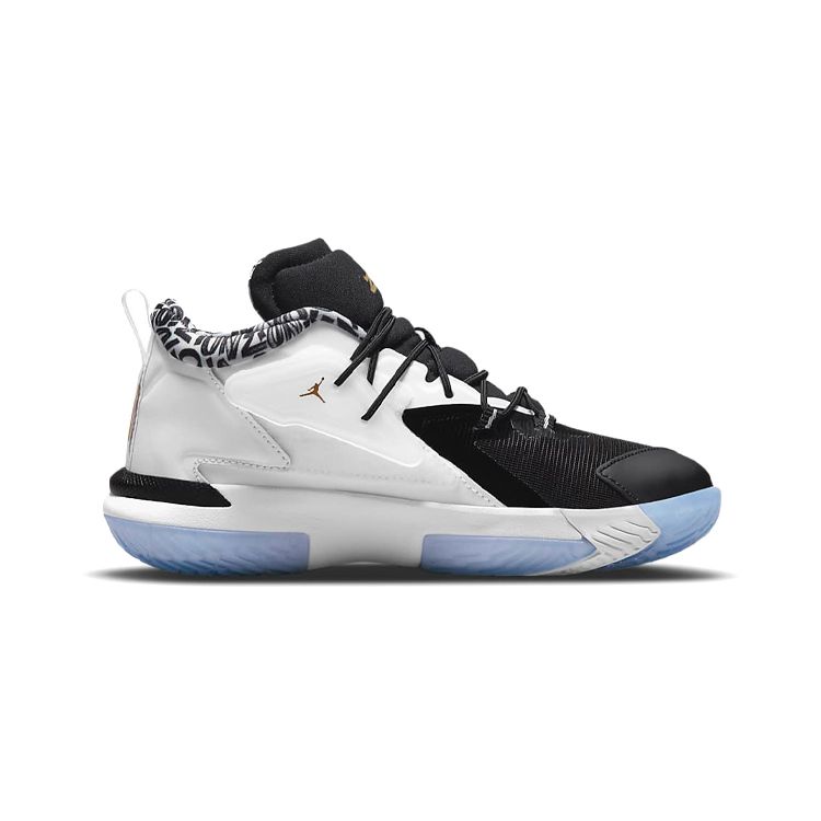 Air Jordan Zion 1 PS Gen Zion Kids Sneakers White Black Metallic-Gold DC2024-002