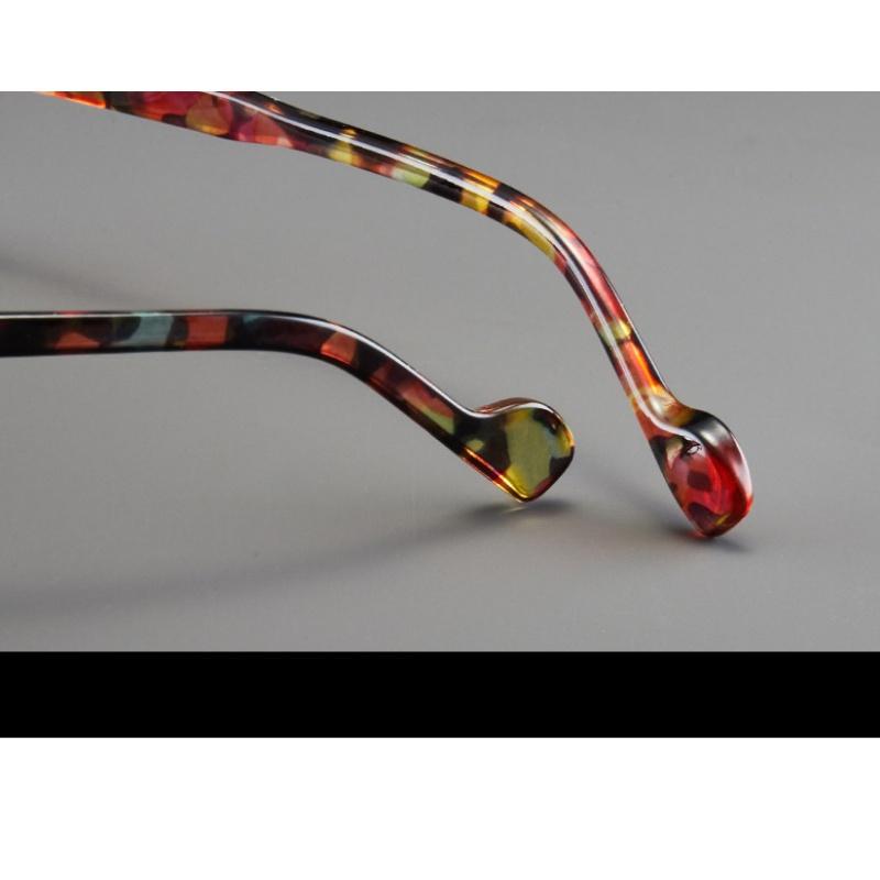 Women's glasses, retro round small frame glasses for men and women