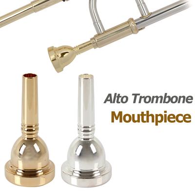 Bocchino per trombone contralto 6.5AL Bocchino per tromba opzionale argento / oro Strumenti a fiato
