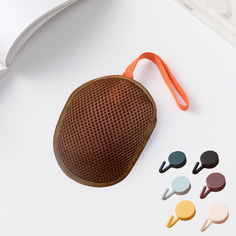 Foaming Mesh Soap Pouch & Back Scrubber Bag