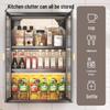 Modern Countertop Seasoning Storage Cabinet