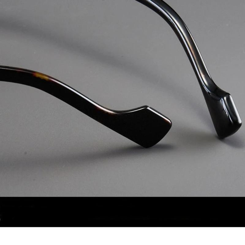 Retro HD Quadratischer Rahmen Myopie Sonnenbrille für Herren Outdoor Neutral Hohe Qualität UV-Schutz Schattierungen Dioptrien 0 bis -4.0