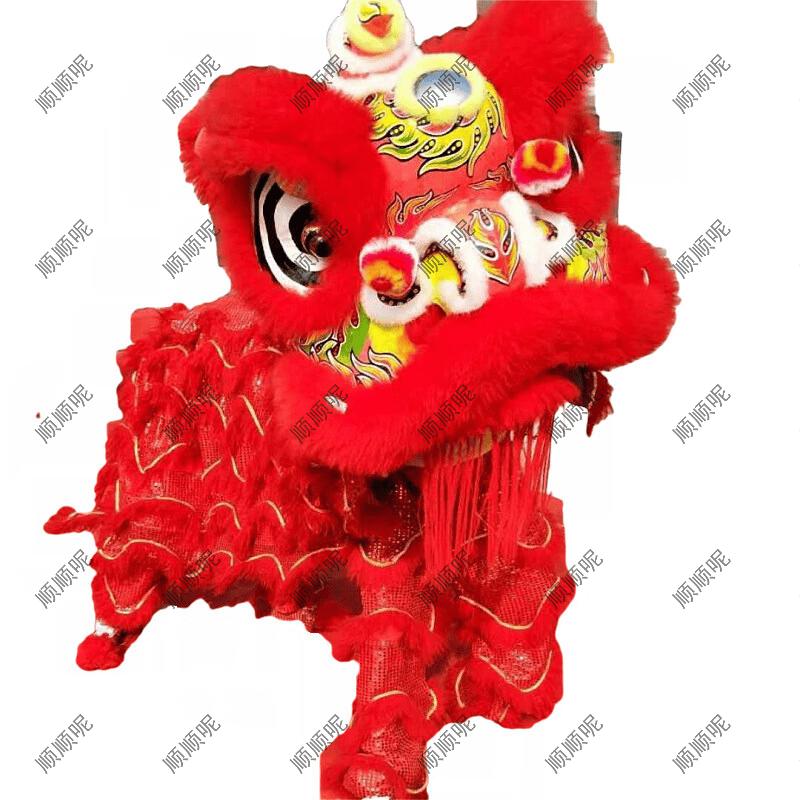 Adult Southern Lion Dance Head & Costume Set