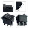 2pcs 6/12/24V Forward/Reverse Switch On-Off-On Switch For Ride-On Cars Rocker Switch Shifters Black Switch