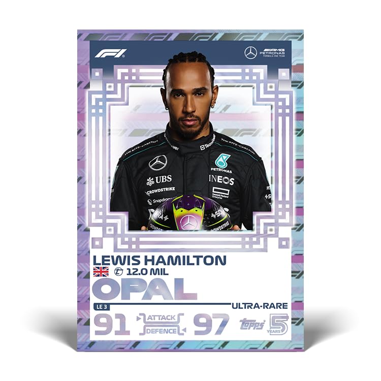 Topps Turbo Attax Formula 1 2024 Mega Multi Pack Includes 39 Turbo Attax Cards and 2 Limited Edition One - - Cards, Size.