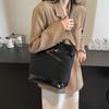 Simple Retro Premium Bucket Bag Women's Autumn and Winter New Fashionable Large-capacity Versatile Casual Shoulder Bag