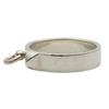 Used HERMES Ring Collier De Cyan PM EU#57 58 Silver925 5.0g Silver Studs