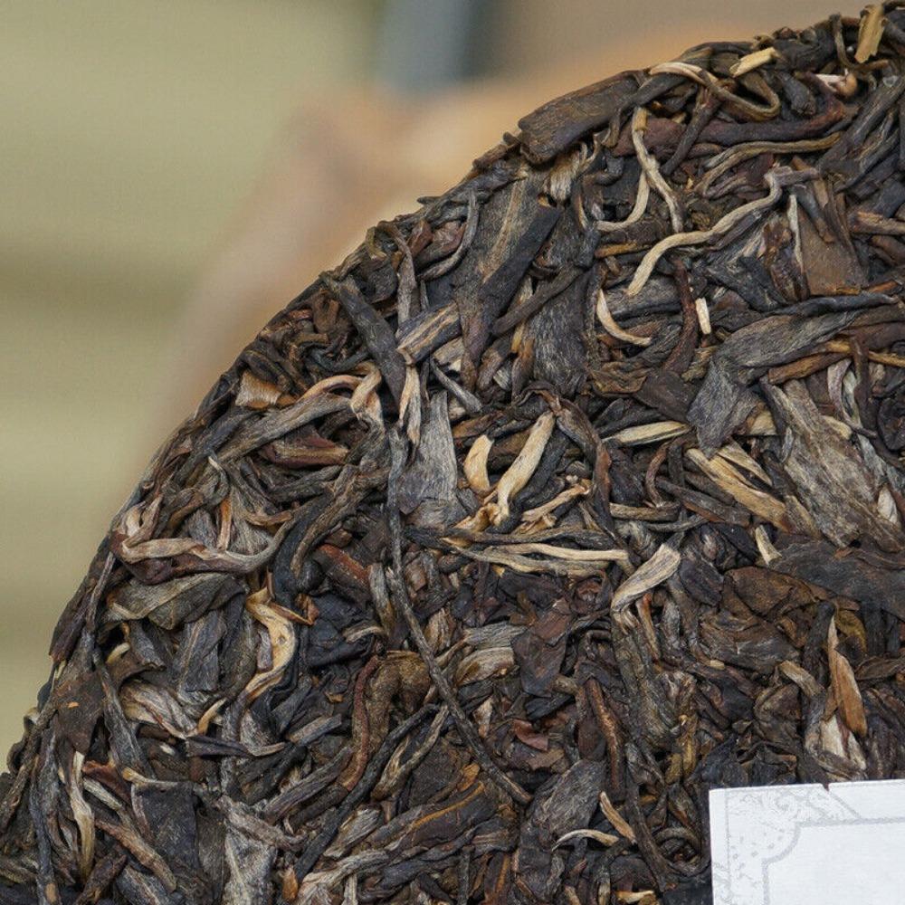 Ceai Pu-erh Ceai Sheng Puer 400 g Yunnan Haiwan Yi Wu Zheng Shan Qizi Tort